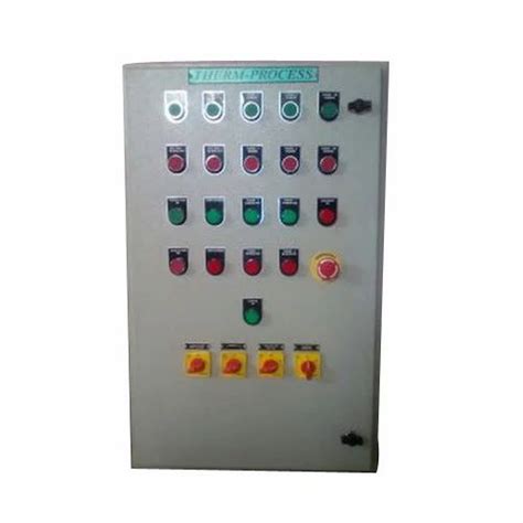 Three Phase Stainless Steel Paint Booth Control Panel IP Rating IP40