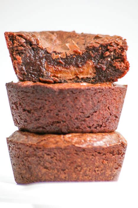 Gooey Candy Bar Brownie Cups October 2016 Vertical 3 Desserts Required