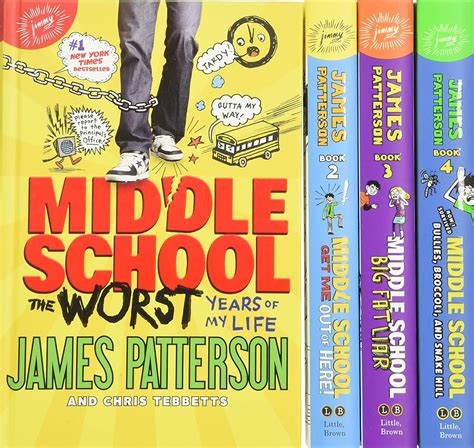 Middle School Box Set By James Patterson Hachette Book