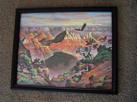 Paint By Numbers Vintage Grand Canyon By Icondesign On Etsy 2999