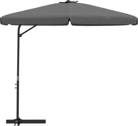 Vidaxl Parasol X Antraciet Uv Beschermend Polyester