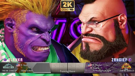 Street Fighter Runex Blanka Vs Snake Eyez Zangief Ranked