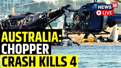 Four Persons Die After Helicopters Collide Mid Air In Australia