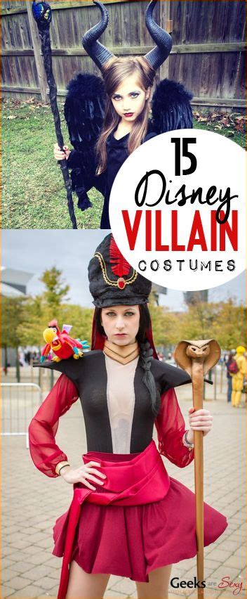 Disney Villain Diy Costumes Paiges Party Ideas Disney Villain