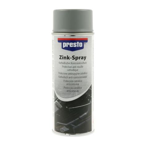 Presto Zinc Spray Ml Galvanisation Froid Contre La Corrosion