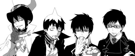 Okumura Rin Okumura Yukio Amaimon And Mephisto Pheles Ao No