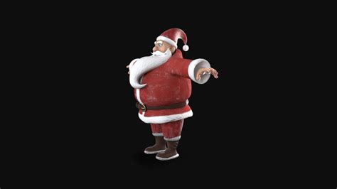 Santa 3d Model Turbosquid 1985043