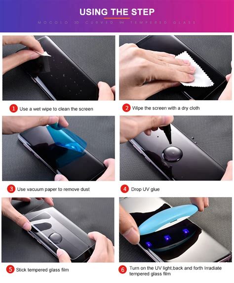 UV CURVED LIQUID NANO FULL GLUE GLASS FOR INFINIX ZERO 30 4G 5G ULTRA HOT 50 NOTE 40 PRO PLUS