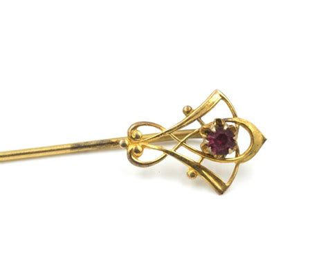 Vintage Stick Pin Gold Toned Stick Pin Classic Stick Pin Vintage Tie Pin Vintage