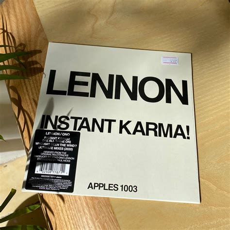 Lennonono With The Plastic Ono Band Instant Karma 2020 Ultimate M