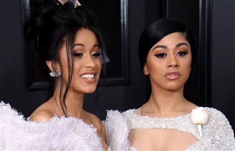 Cardi Bs Sister Claims Nicki Minaj Leaked Cardis Phone Number Iheart