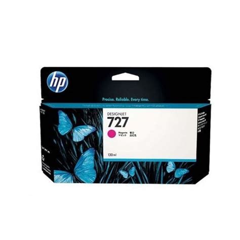 Cartouche D Encre Original Designjet Hp 727 130 Ml MagentaB3P20A