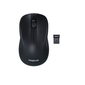 Kit Teclado E Mouse Intelbras Csi Wireless Abnt Silencioso Preto