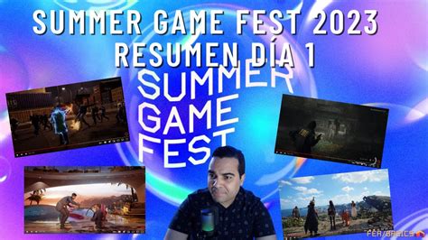 SUMMER GAME FEST 2023 RESUMEN DIA 1 YouTube