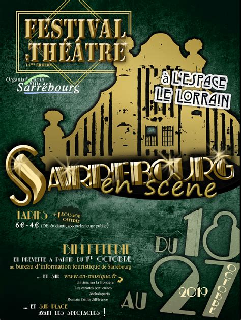 Festival de théâtre Ville de Sarrebourg