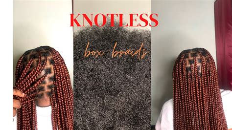 How To Do Knotless Box Braids For Beginners Must Watch😱🤫 Youtube