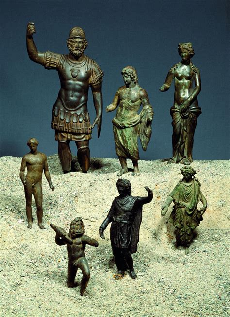 Roman God statuettes