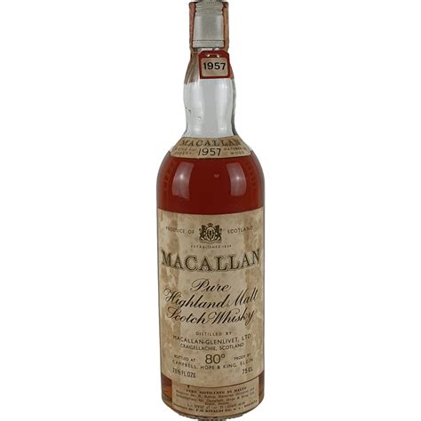 Macallan - Pure Highland Malt Scotch Whisky 80° 1957 - 0,75l | AR001013
