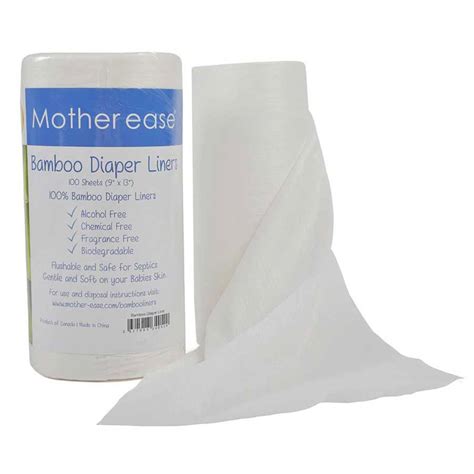 Mother Ease Bamboo Disposable Nappy Liner The Nappy Lady