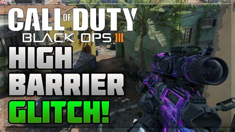 Black Ops 3 Multiplayer Glitches NEW High Barrier Glitch On Exodus