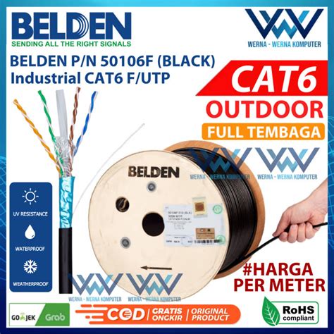 Belden Kabel Lan Utp Cat Rj Outdoor Meteran Cable Stp Network Lan