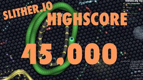 Slither Io Highscore On Leaderboard Youtube