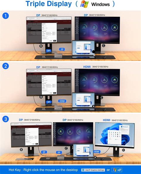 Docking Station Totu Usb C Docking Station K Triple Display With