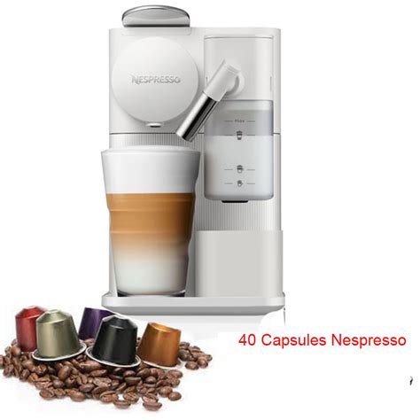 Machine Caf Nespresso Latissima One F W Blanc Au Meilleur