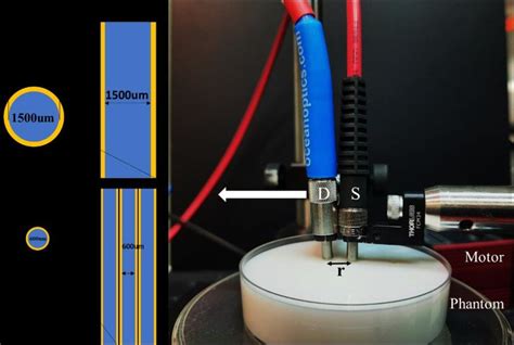 The Diffuse Reflectance Setup Using Fibers With Different Core