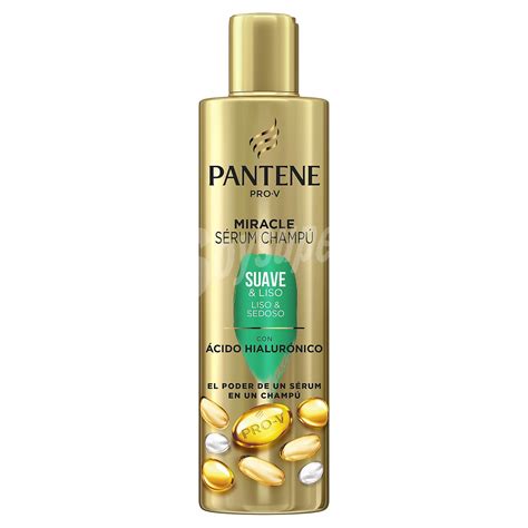 Pantene Pro V Champ Miracle S Rum Suave Liso Con Cido Hialur Nico