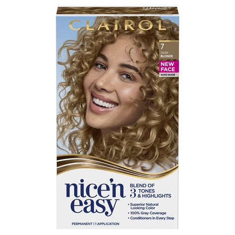 Clairol Nice N Easy Permanent Hair Color Creme Dark Blonde Application Hair Dye Walmart
