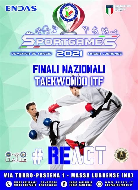 Campionato Nazionale Endas Taekwondo Itf Endas