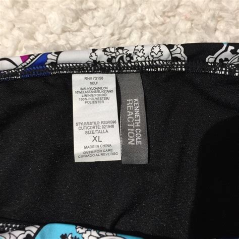 Kenneth Cole Reaction Swim Nwt Kenneth Cole Reaction Black Bikini Sz Xl Poshmark