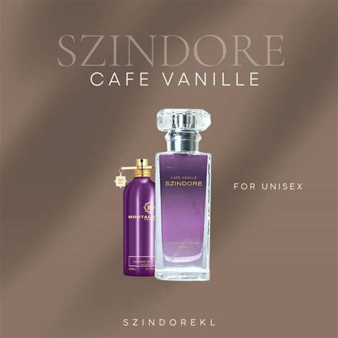 Szindore Cafe Vanille Extrait De Parfum For Unisex Shopee Malaysia