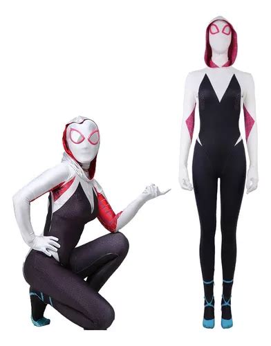 Traje Disfraz Hombre Ara A Adulto Ni A Stacy Spiderman Gwen Cuotas