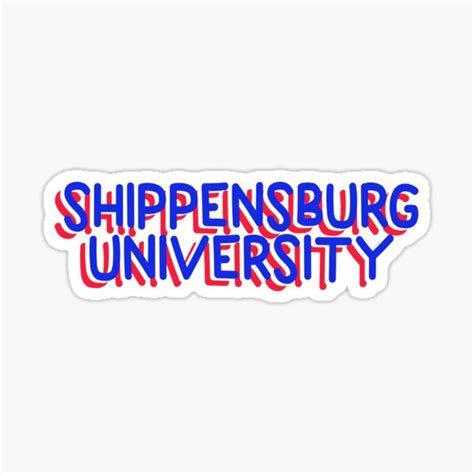 "Shippensburg University" Sticker by kristentrue05 | Redbubble