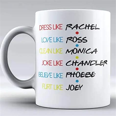 Hot Funny Friends Coffee Mugs Tea Cup Best Friends TV Show Mugs Novelty ...