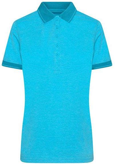 James Nicholson Damska Koszulka Polo JN705 Turquoise Melange XXL Ceny