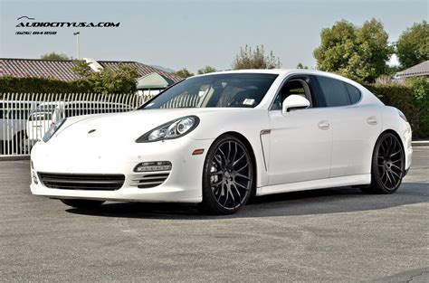 22 Giovanna Kilis Matte Black For 2010 Porsche Panamera 4s