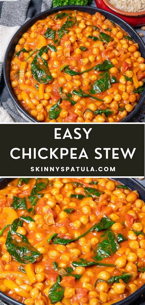 Chickpea Stew Vegan Artofit