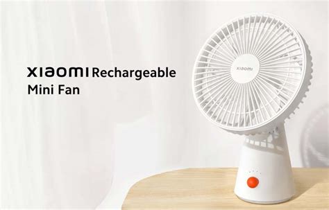 Xiaomi Se Adelanta Al Verano Con Su Nuevo Mini Ventilador Recargable