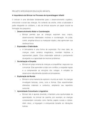 Template Modelo Projeto Integrador Transdisciplinar em Logística I