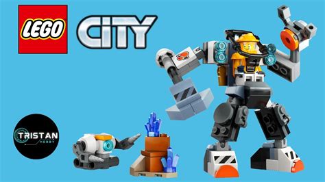 Lego City 60428 Space Construction Mech Speed Build Easy And Fun Youtube