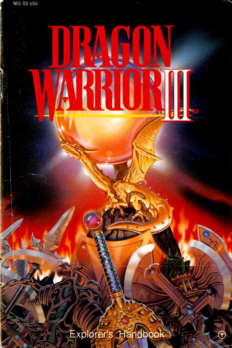 Dragon Warrior III (NES) - Manual Scans (600DPI) : Enix : Free Download ...