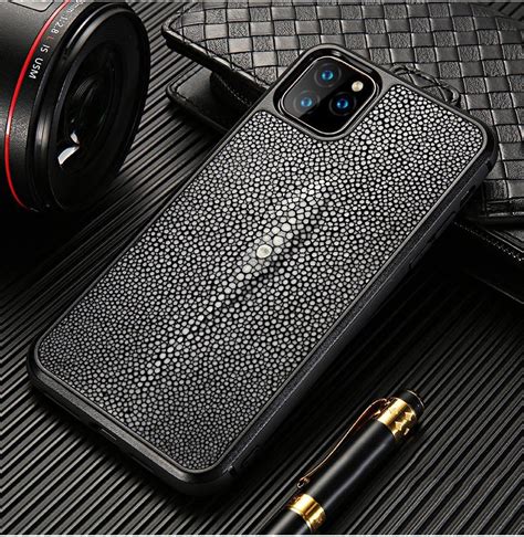 Pc Pro Max Case Mobile Phone Cover Stingray Fish Skin Luxury