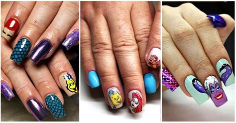 Updated 30 Awesome Ariel Nail Designs