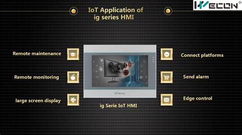 Wecon IoT HMI Introduction YouTube