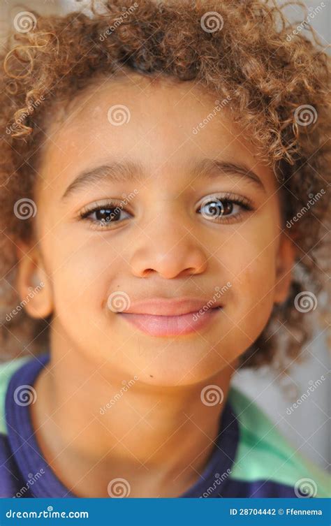 Baby Boy Mixed Race Curls Wavy Haircut