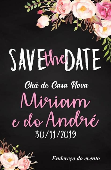 Convite Chá Bar Casa Nova Open House Noivado Casamento