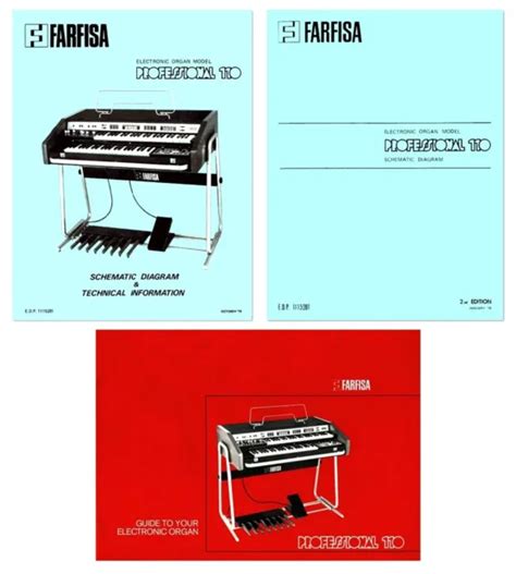 Farfisa Professional Service Manual Repair Schematics Schaltplan